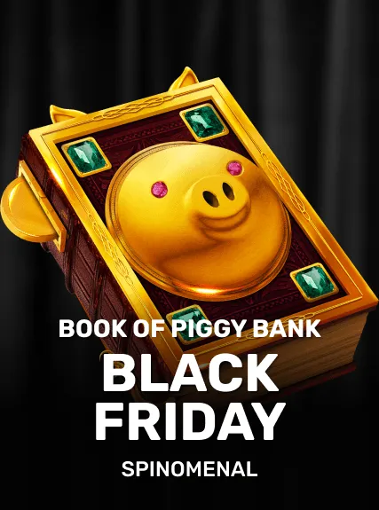 Book Of PiggyBank - Black Friday game tile